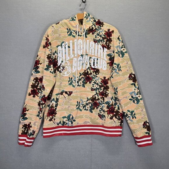 Billionaire Boys Club VINTAGEFloralHoodie Sweatshirt Size Large